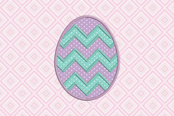 Chevron Easter Egg Applique: A Designer’s Review