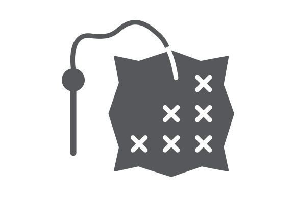 Embroidery Glyph Icon Review for Business