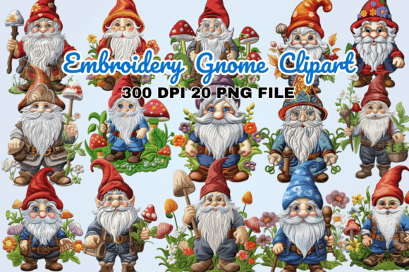 Embroidery Gnome Clipart Bundle: A Pro Review