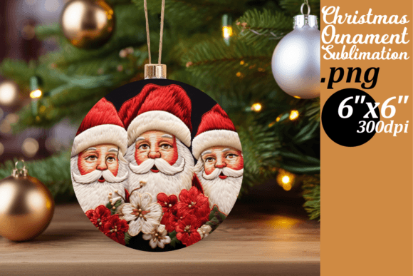 Evaluating Xmas Sphere Embroidery Sublimation for Etsy