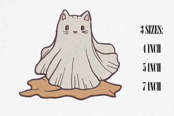 Review: Boo Ghost Cat Halloween Embroidery