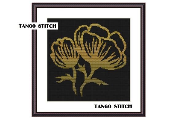 Reviewing Golden Flower Cross Stitch Embroidery