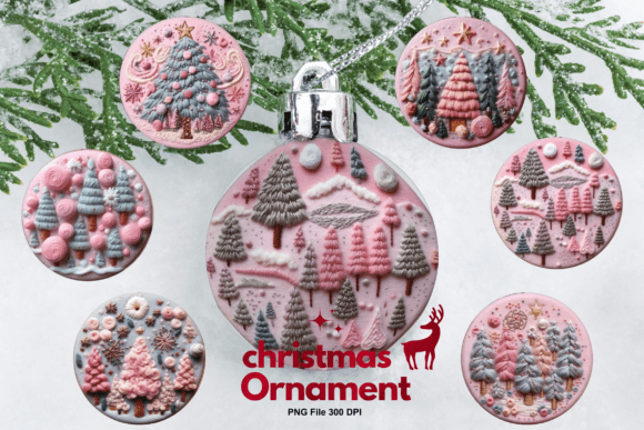 Reviewing the Christmas Tree Embroidery Ornament Set