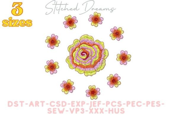 Reviewing the Flower Circle Embroidery Design for Gifts