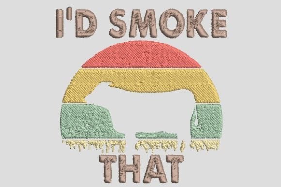 Reviewing the I d Smoke That Embroidery File