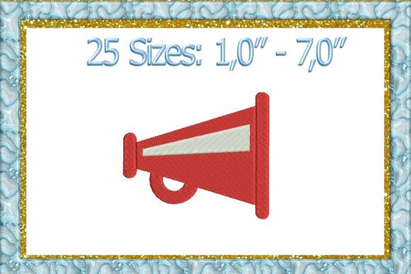 Reviewing the Megaphone Embroidery Design for Gifts